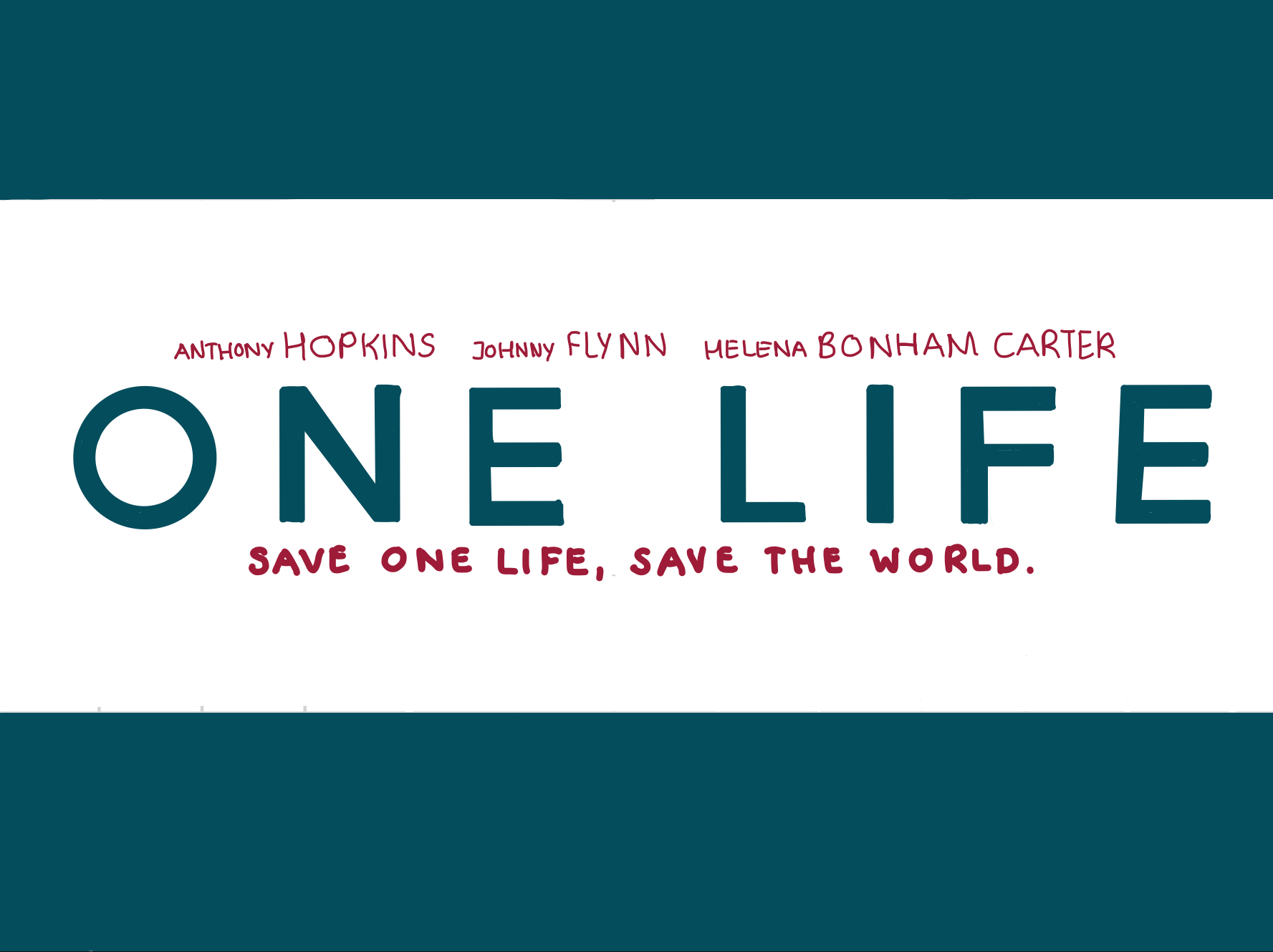 ONE LIFE: SAVE ONE LIVE, SAVE THE WORLD.